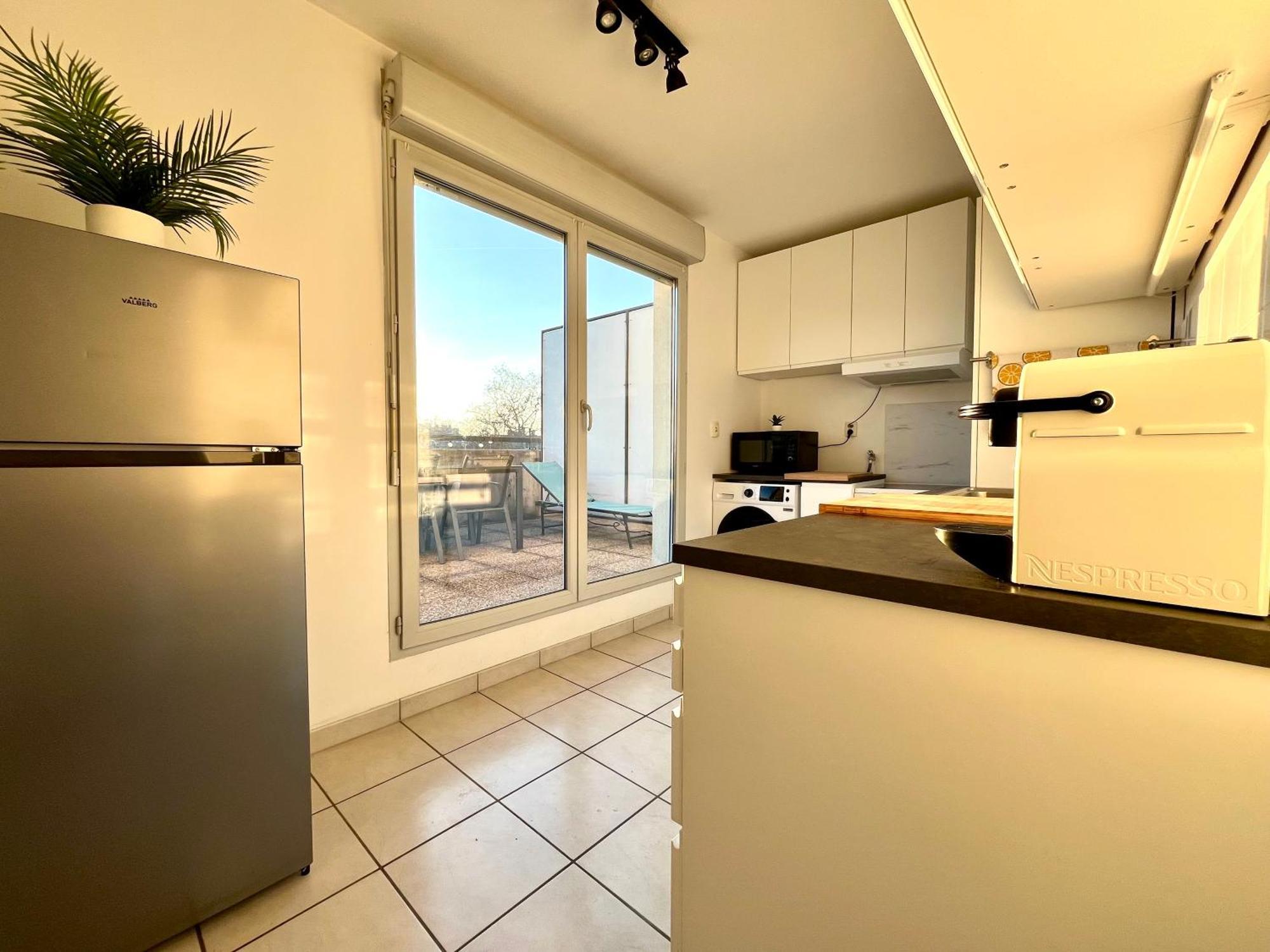 Bngo I Immense Rooftop Lyon I 2 Chambres, 4 Places Parkings, 2 Immenses Terrasses, 8 Personnes ภายนอก รูปภาพ